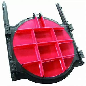 明(míng)杆式鑄(zhù)鐵鑲銅(tong)圓閘門(men)